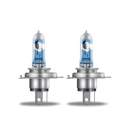 Par Lampada Farol H4 Osram Night Breaker Laser 60/55W 12V P43t Halogena 2 Unidades Mais Distancia Brilho Luz Imagem de Par Lampada Farol H4 Osram Night Breaker Laser 60/55W 12V P43t Halogena 2 Unidades Mais Distancia Brilho Luz