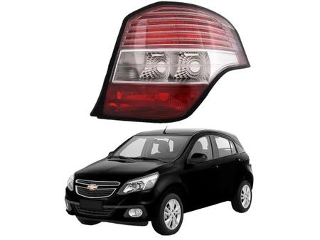 Imagem de Par Lanterna Traseira Chevrolet Agile 2009 2010 2011 2012 2013 2014