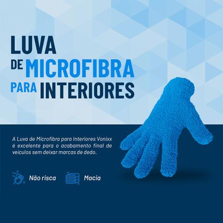 Imagem de Par Luva Microfibra Macia Para Interiores Acabamento Vonixx