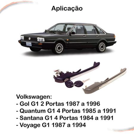 Par Maçanetas Diant Friso Inox C/ Chave Santana G1 84 A 91 - Universal Imagem de Par Maçanetas Diant Friso Inox C/ Chave Santana G1 84 A 91
