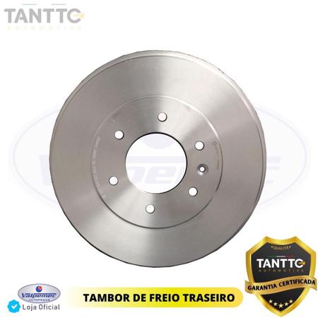 Imagem de Par Tambor de freio traseiro Ford Nova Ranger 4x2/4x4 2012 em diante