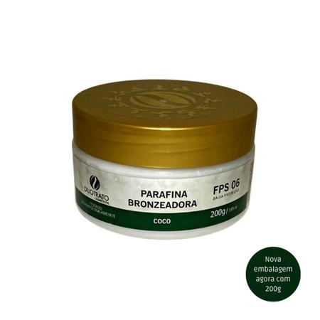 Parafina com Óleo de Coco Pelo e Pele 150g