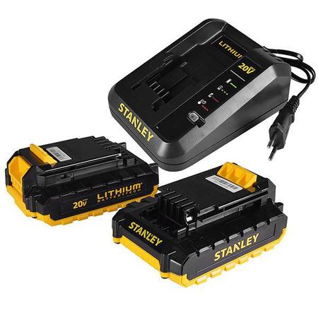 Parafusadeira 1 4 Impacto a Bateria 20V e Carregador 127V