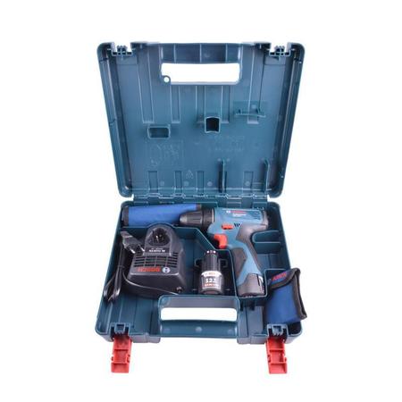 Imagem de Parafusadeira Furadeira Bateria 12V GSR 120-LI 2 Baterias, Maleta e Kit 21 Acessórios BOSCH