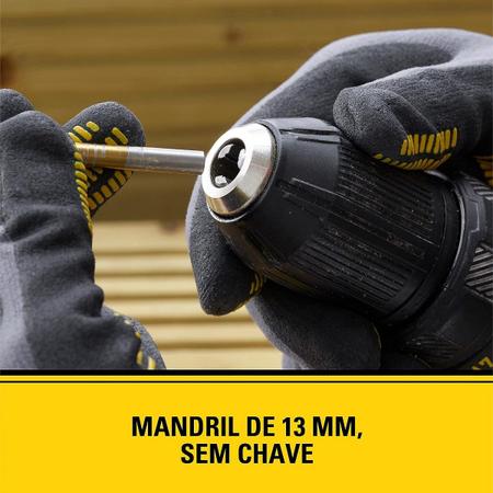 Imagem de Parafusadeira/Furadeira de Impacto 20V Max - Stanley