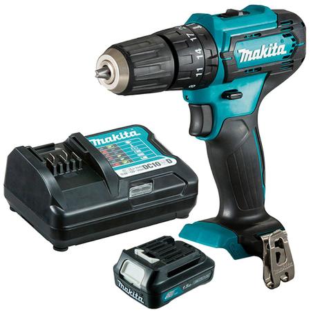 Imagem de Parafusadeira Furadeira de Impacto à Bateria 12V HP333DWYX3 Makita