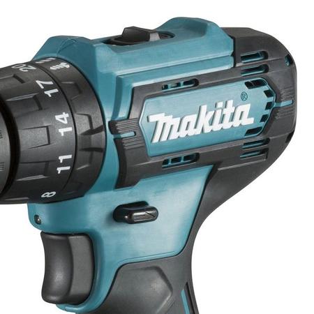 Imagem de Parafusadeira Furadeira de Impacto a Bateria 12V Lítio com Carregador 2 Baterias e Maleta HP333DWYE - Makita