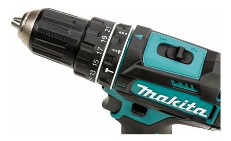 Imagem de Parafusadeira Furadeira de Impacto Makita 1/2" à bateria 18V  DHP482RAE com 2 Baterias e Maleta