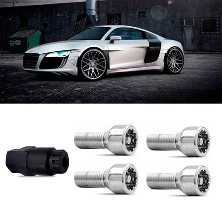 Imagem de Parafuso Antifurto Roubo Roda Audi R8