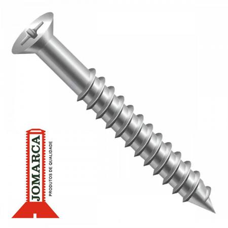 Parafuso Madeira Chata Philips Jomarca 4,2 X 50Mm ./ Kit Com 5 Centos Imagem de Parafuso Madeira Chata Philips Jomarca 4,2 X 50Mm ./ Kit Com 5 Centos