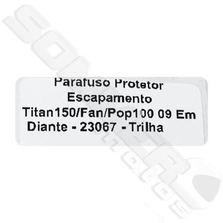 Imagem de Parafuso Protetor Escapamento Cg Titan 150 Trilha