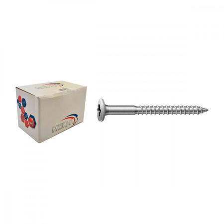 Parafuso Tampinha Phillips Nfix 4,8X 55 . / Kit C/ 2 Centos - newfix diversos Imagem de Parafuso Tampinha Phillips Nfix 4,8X 55 . / Kit C/ 2 Centos