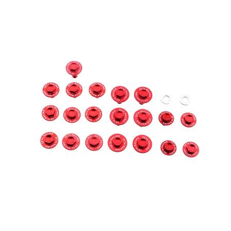 Parafusos Kit Plástico Zeta Crf 250/450r 450x 450Rx Imagem de Parafusos Kit Plástico Zeta Crf 250/450r 450x 450Rx