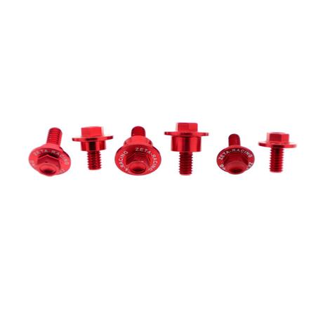 Parafusos Kit Plástico Zeta Crf 250/450r 450x 450Rx Imagem de Parafusos Kit Plástico Zeta Crf 250/450r 450x 450Rx
