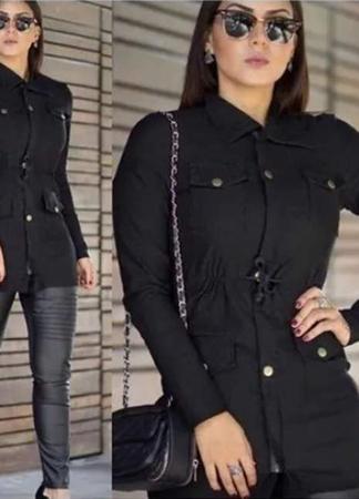 Parka Feminina Jaqueta Casaco Sobretudo parka bengaline TRA OS