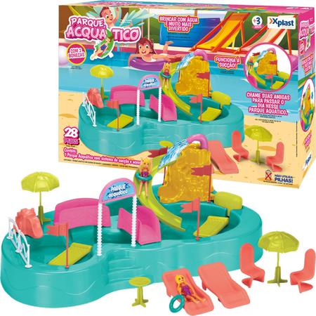 Parque Aquatico Infantil Homeplay Estilo Polly Pocket Menina Xplast - Tem  Tem Digital