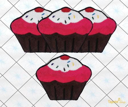 Imagem de Passadeira + 1 Tapete - Cupcakes