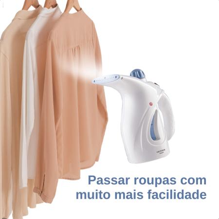 Imagem de Passadeira A Vapor Easy 220V Todo tipo de Tecido Higieniza Elimina os Ácaros Ferro de Passar Roupa - Lenoxx PPV691