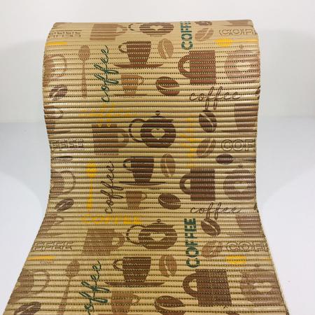 Passadeira Antiderrapante Rolo 43cm x 2m Coffe 2.0 Kapazi Imagem de Passadeira Antiderrapante Rolo 43cm x 2m Coffe 2.0 Kapazi