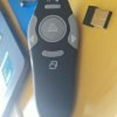 Imagem de Passador de slide controle Sem Fio caneta Apresentador De Slides Com Laser