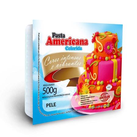 Imagem de Pasta Americana Pronta Pele 500g - Arcolor