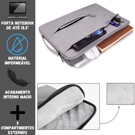 Imagem de Pasta Case Impermeável Para MacBook Air M1 Pro 13.3 Polegadas Bolsa Capa Notebook 13 Dell Acer Hp Vaio Lenovo Sony 13.3