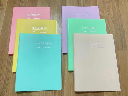 Imagem de Pasta Catálogo 20 Folhas A4 Clear book Tons Pastel -yes Yes