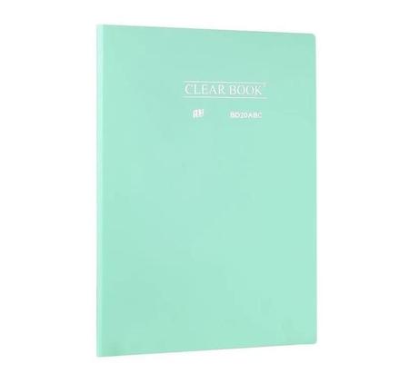 Imagem de Pasta Catálogo 20 Folhas A4 Clear book Tons Pastel -yes Yes