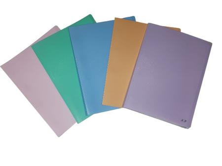 Imagem de Pasta Catálogo 30 Folhas Oficio Clear book Tons Pastel Executive ACP