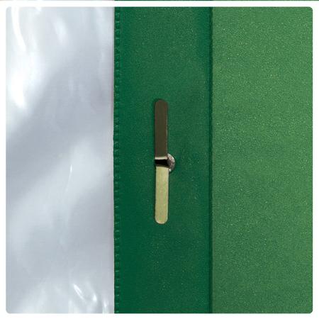Imagem de Pasta Catálogo com 50 Envelopes Plásticos Verde Dac