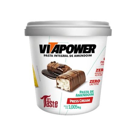 Pasta de amendoim 1kg Sabores Premium Vitapower - VITA POWER