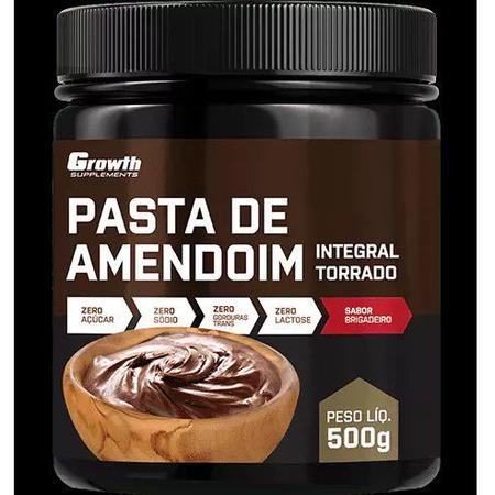Pasta de Amendoim Brigadeiro 500g - Growth Supplements - Pasta de