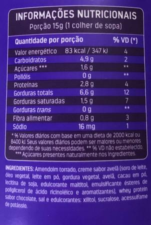 Pasta De Amendoim Avelã +whey Protein Isolado 650g Dr Peanut -  BIOMUNDOCAMPINAS