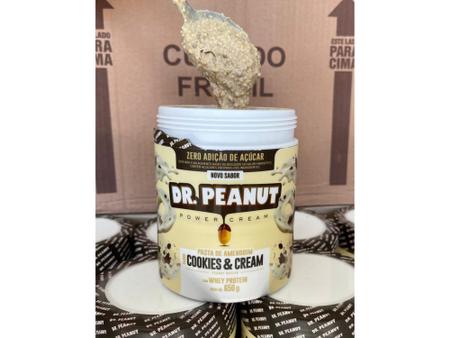 Dr Peanut - Pasta De Amendoim 600g (Sabores:Cookies And Cream
