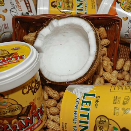 Pasta de Amendoim Crocante 450g - La Ganexa