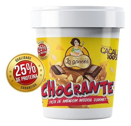 Pasta De Amendoim Integral La Ganexa Chocrante Com 25% Proteína Zero Açucar  1k - Pasta de Amendoim - Magazine Luiza