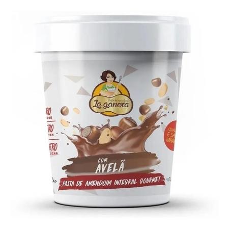 Fit & Beauty  Pasta de Amendoim – Sabor Chocolate com Avelã 1kg