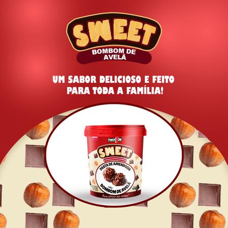Imagem de Pasta de Amendoim Power 1 One Sweet  Sabor Bombom de Avelã   500g
