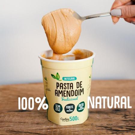 Pasta De Amendoim Integral Tradicional Terra Dos Grãos 1,01kg