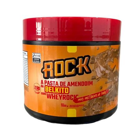 Pasta de Amendoim Whey Rock (600g) - Belkito c/ Whey Rock - Pasta de  Amendoim - Magazine Luiza