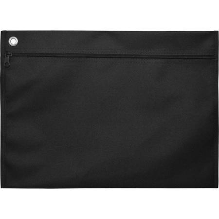 Imagem de Pasta Malote Nylon 40x30cm Preto Horizontal 3unid - Reflex