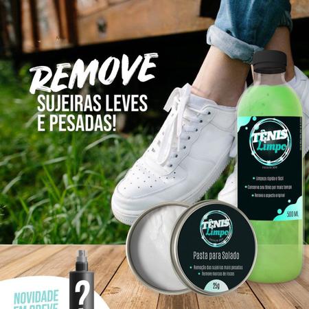 Limpar sola de tenis branco sales