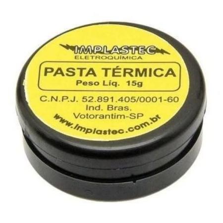 Imagem de Pasta Térmica em Pote 15g Implastec