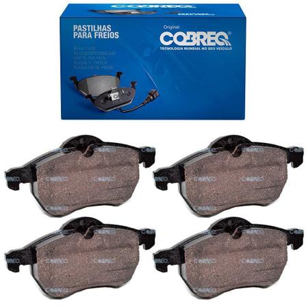 Pastilha de freio dianteira - astra 1999 a 2010 / meriva 2002 a 2010 / vectra 2002 a 2010 / zafira 2001 a 2010 - n351 - COBREQ Imagem de Pastilha de freio dianteira - astra 1999 a 2010 / meriva 2002 a 2010 / vectra 2002 a 2010 / zafira 2001 a 2010 - n351