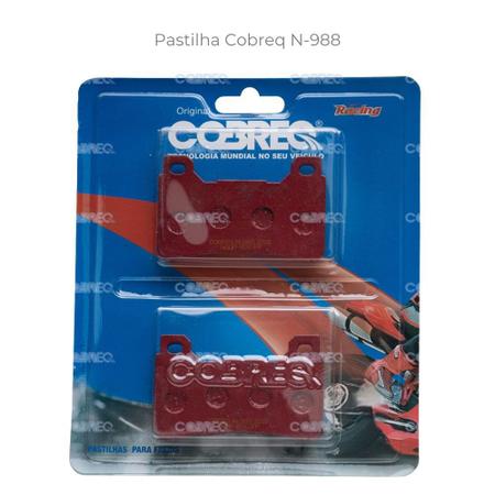 Imagem de Pastilha Freio Racing Diant Cobreq CBR 600 1000 RR Fireblade