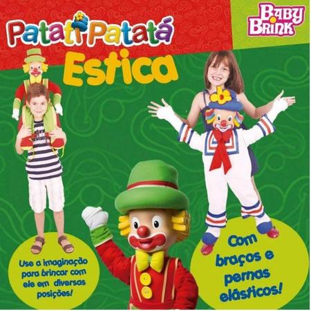 Boneco Patati Estica - Baby Brink - MP Brinquedos