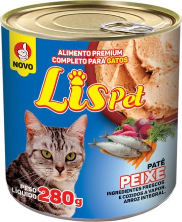 Imagem de Patê lispet para gatos de peixe