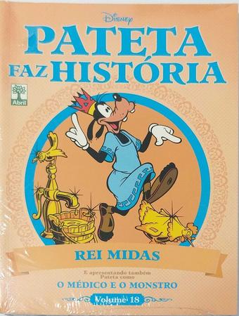 Imagem de Pateta Faz História Vol 18 Rei Midas e O Médico e o Monstro