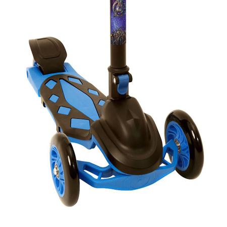 Patinete Thor Marvel 3 Rodas Ajuste de Altura Azul - DM Radical