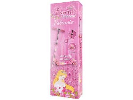 Patinete 3 Rodas Laura Princess 6378 Shiny Toys - Patinete Infantil 3 Rodas  - Magazine Luiza